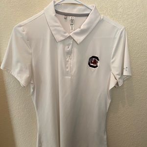 Women’s Medium Under Armour South Carolina Golf Polo